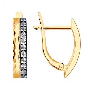 Золотые серьги МАГНАТ МА 011764 фото